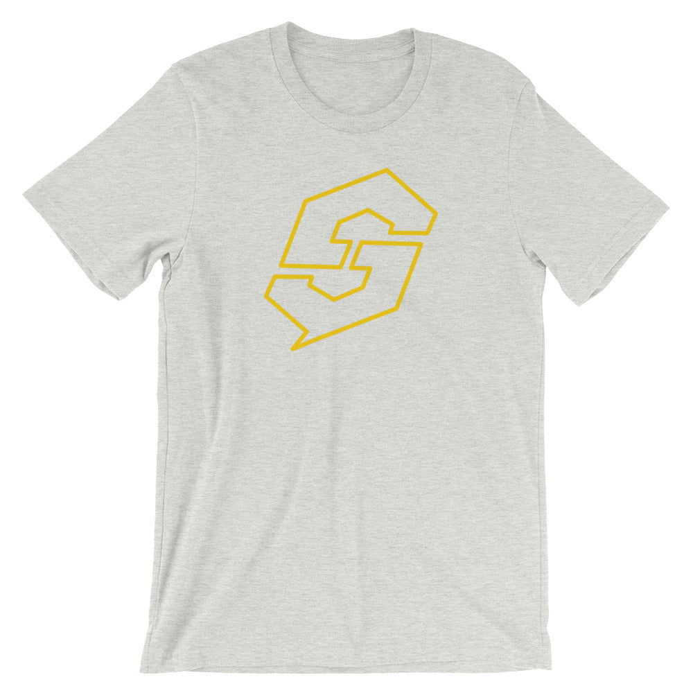 Gold Logo Short Sleeve Tee - Stinger Fitness