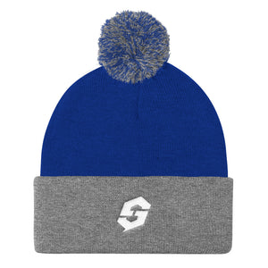 Pom Pom Knit Beanie - Stinger Fitness