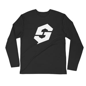 Logo Fitted Long Sleeve - Stinger Fitness