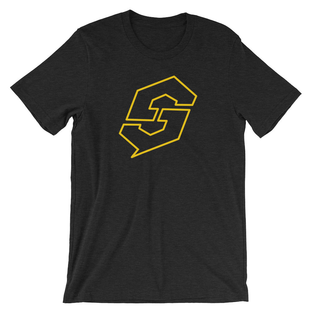 Gold Logo Short Sleeve Tee - Stinger Fitness